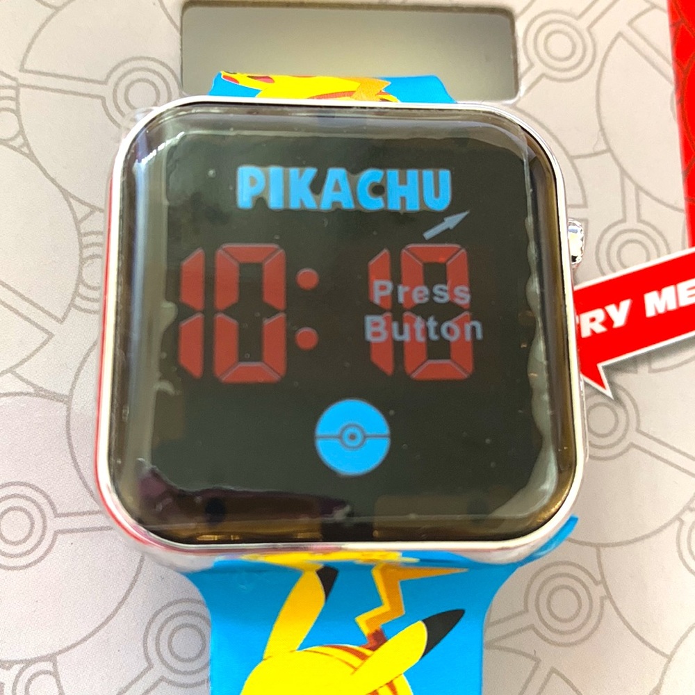 NWT Pokemon LED Watch - Picture 3 of 8
